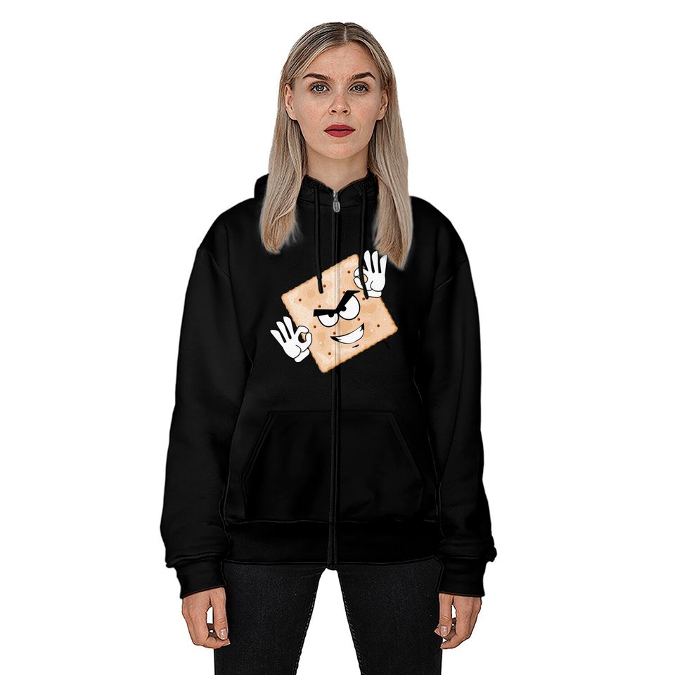 Salty Cracker Zip Hoodie