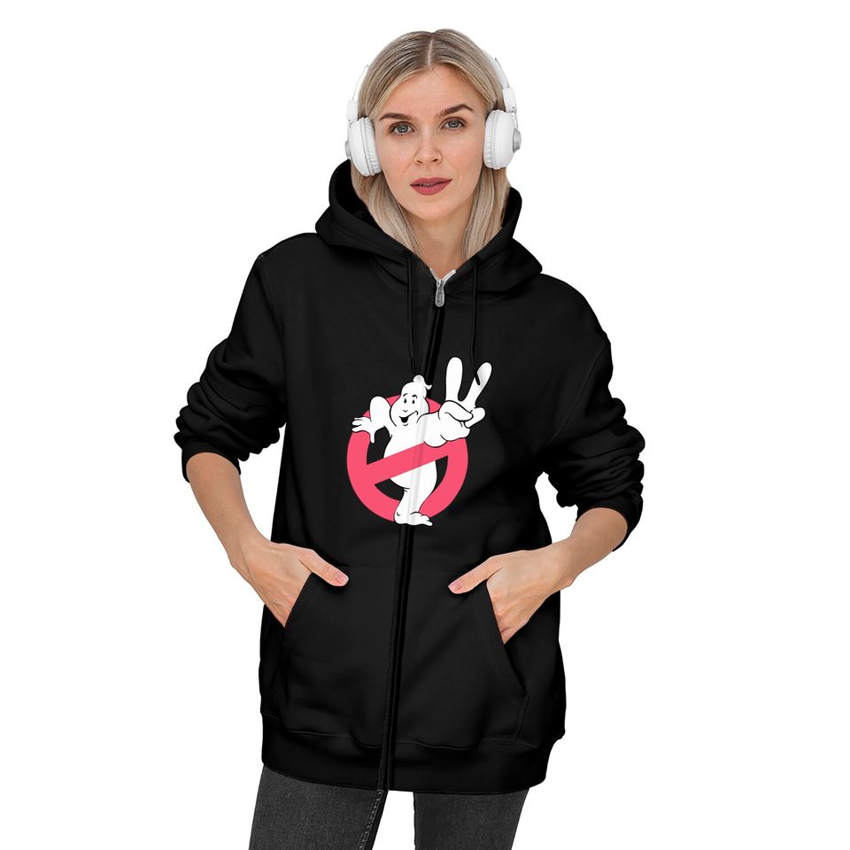 Ghostbusters Ii 8 Bit Classic 1990 Nes Gaming Zip Hoodie