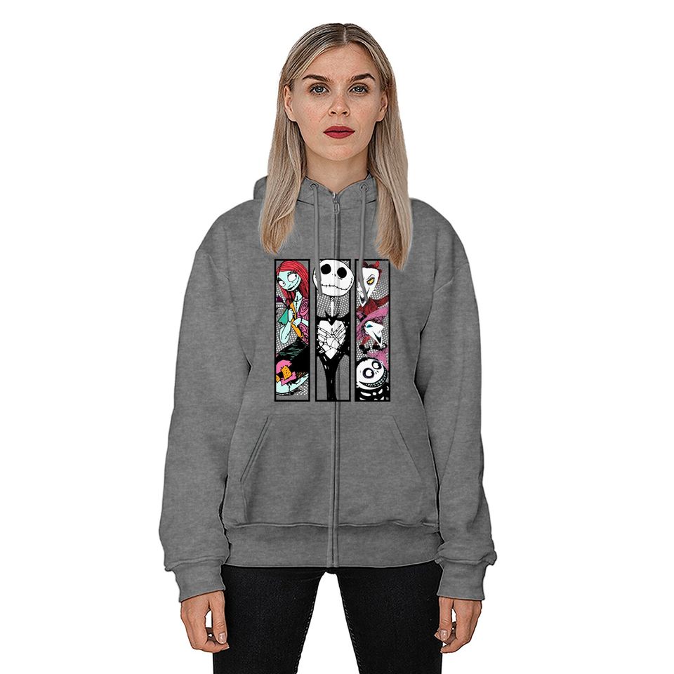 Nightmare Before Christmas Zip Hoodie