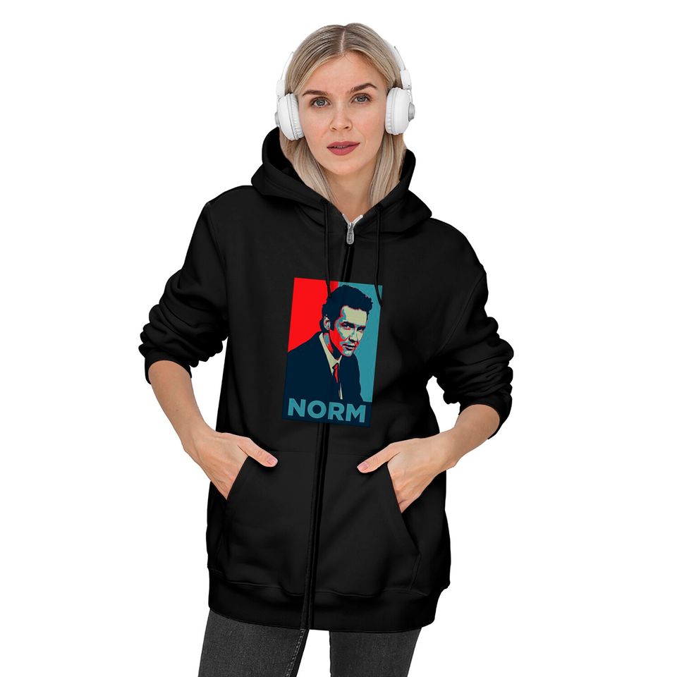 Norm Macdonald R.i.p 1959-2021 Zip Hoodie