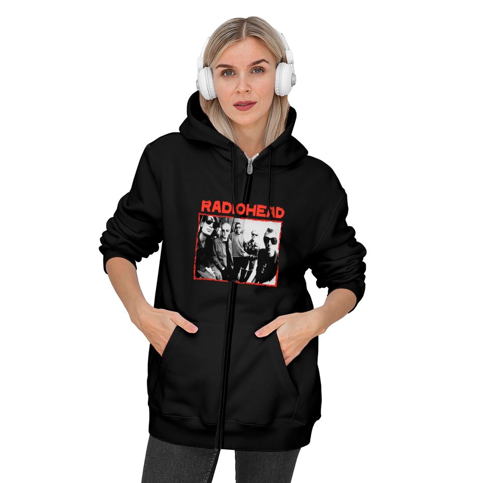 Radiohead Vintage Zip Hoodie