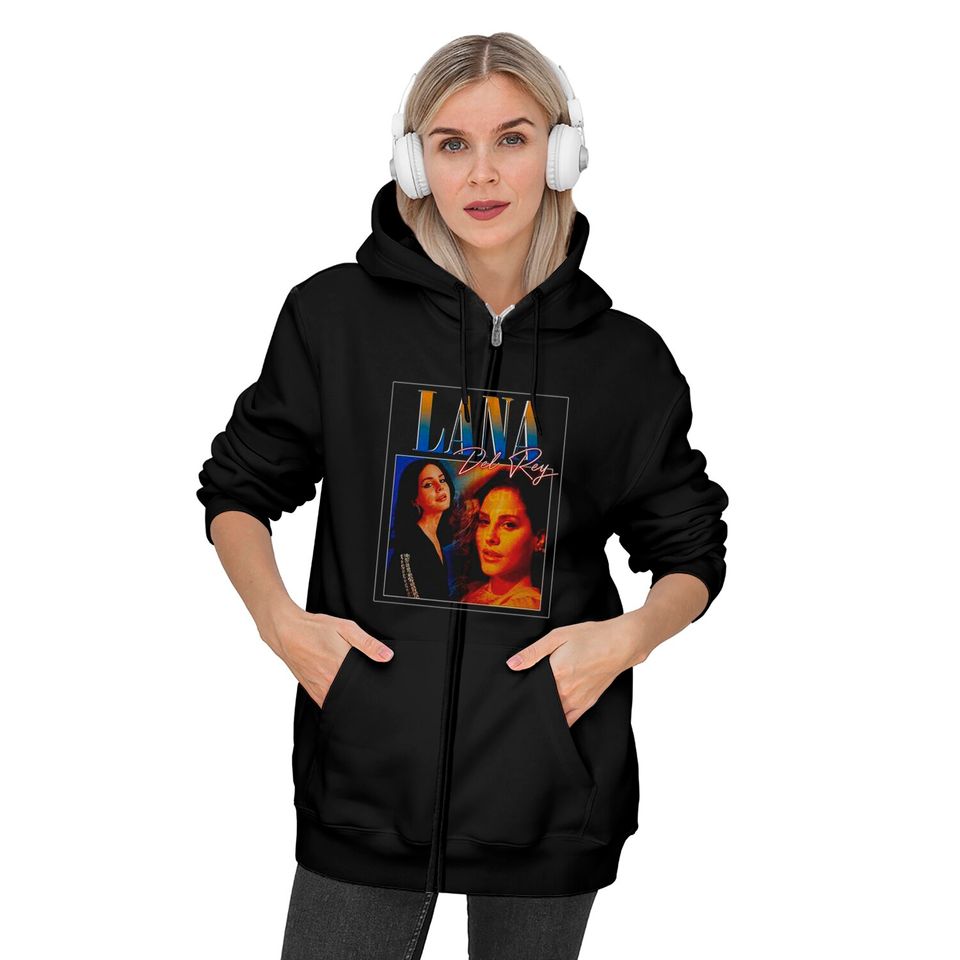 Lana Del Rey Zip Hoodie