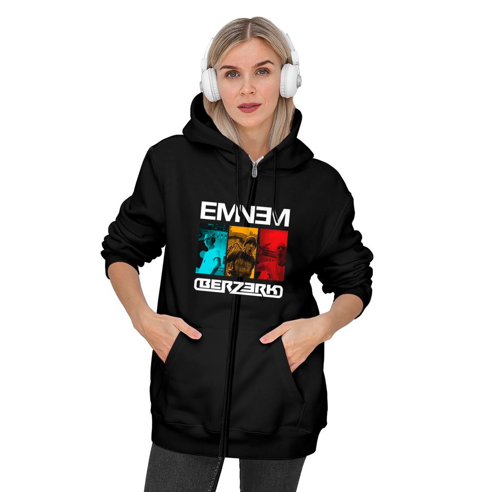Eminem Berzerk Panels Zip Hoodie
