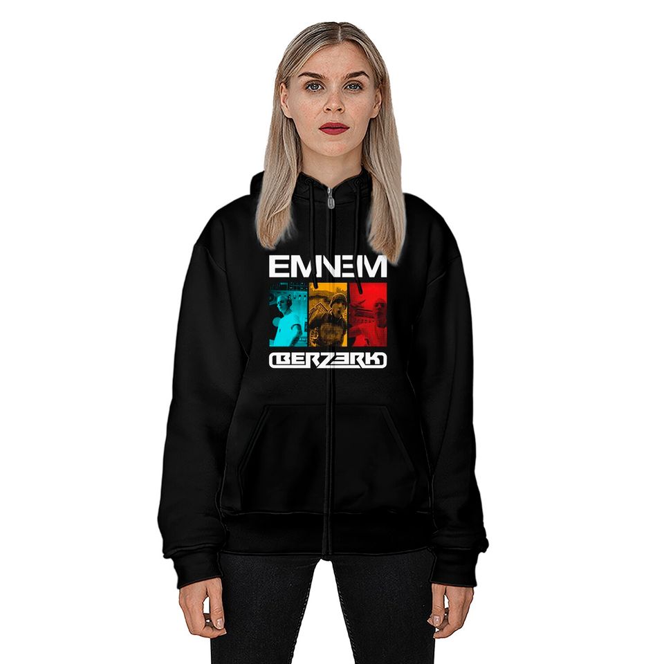 Eminem Berzerk Panels Zip Hoodie