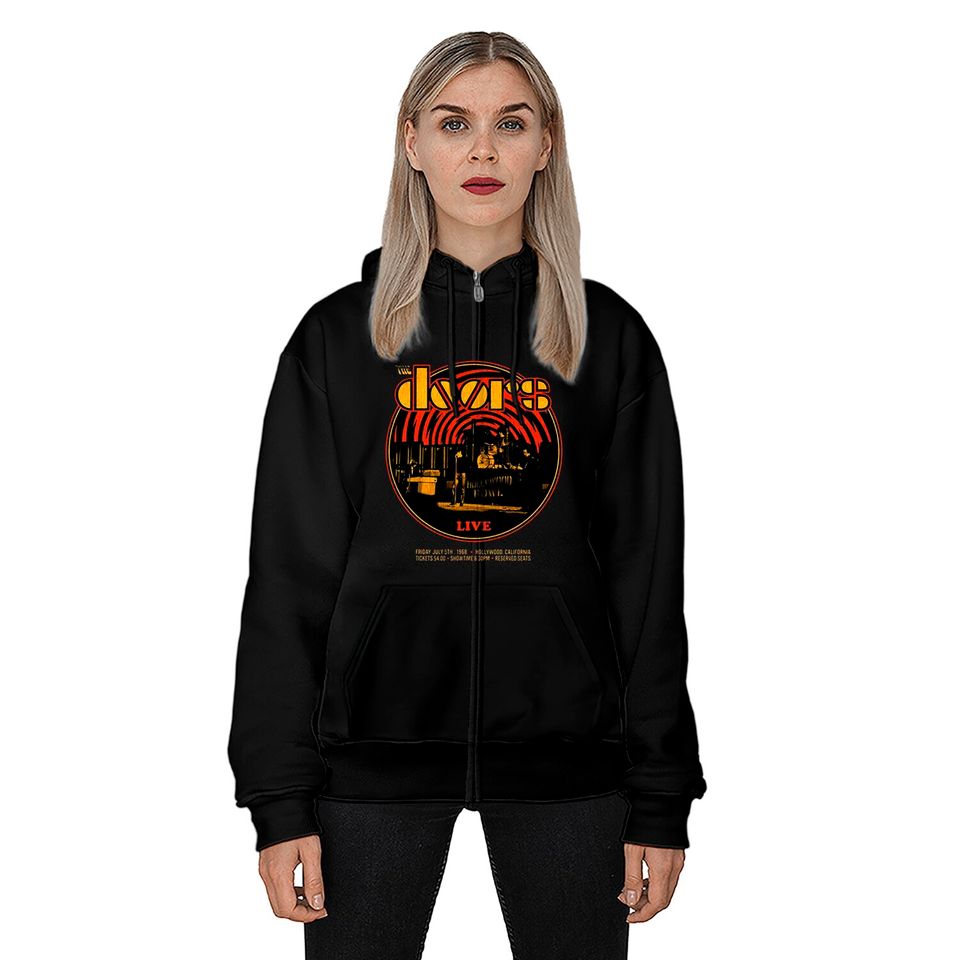 The Doors Hollywood Zip Hoodie