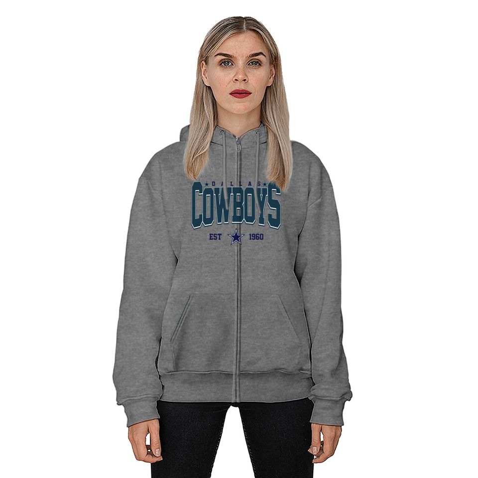 Dallas Cowboys Zip Hoodie
