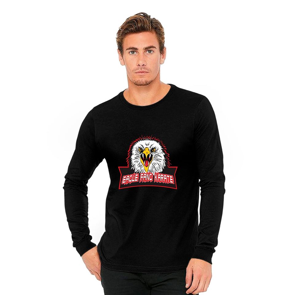 Cobra Kai Eagle Fang Karate Logo Long Sleeve