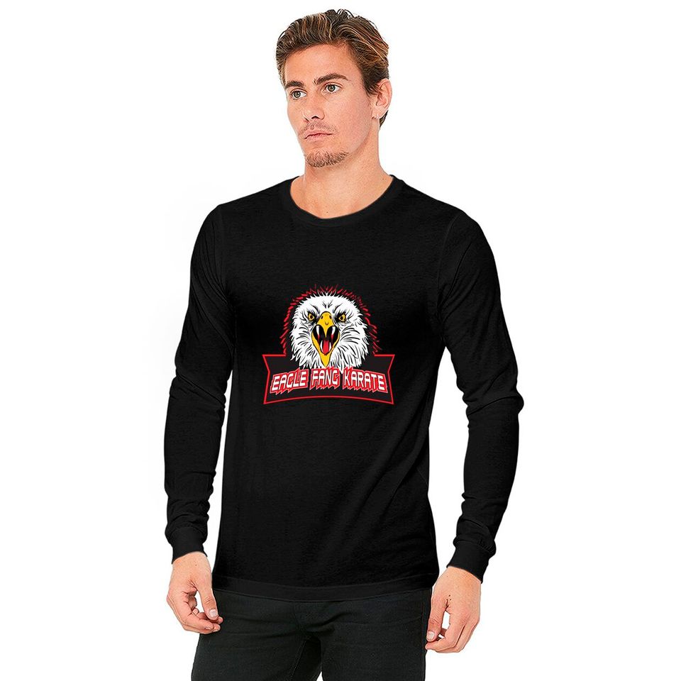 Cobra Kai Eagle Fang Karate Logo Long Sleeve