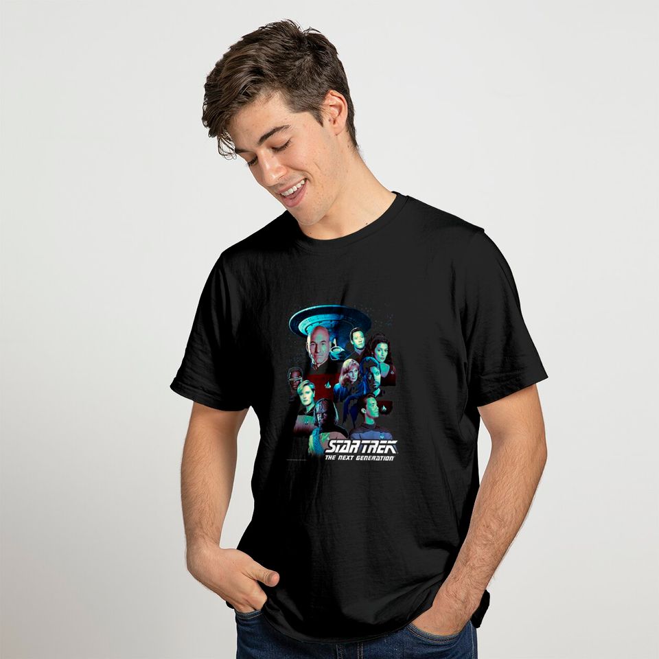 Star Trek Next Generation Crew Portraits T-Shirt