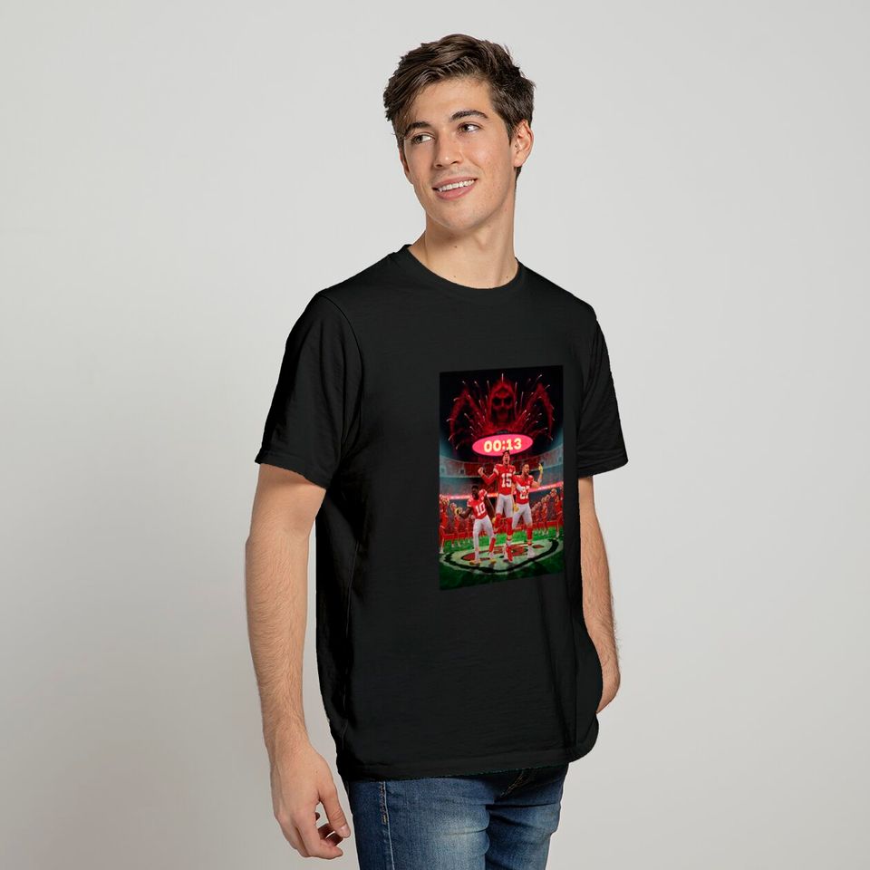 Kansas City Chiefs Grim Reaper, Chiefs Mahomes 13 Seconds Grim Reaper Shirt