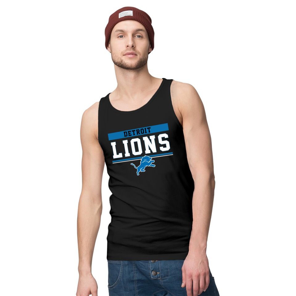 Team Fan Detroit Lions Tank Tops