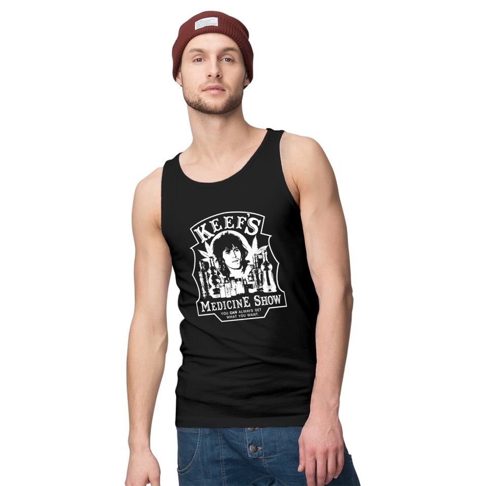 Keith Richards Keef's Medicine Show Tank Tops