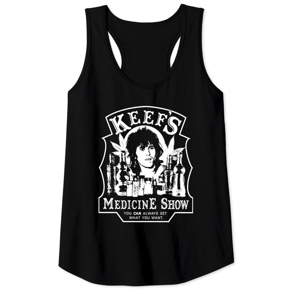 Keith Richards Keef's Medicine Show Tank Tops