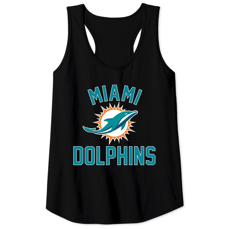 Miami Dolphins Football Tank Tops