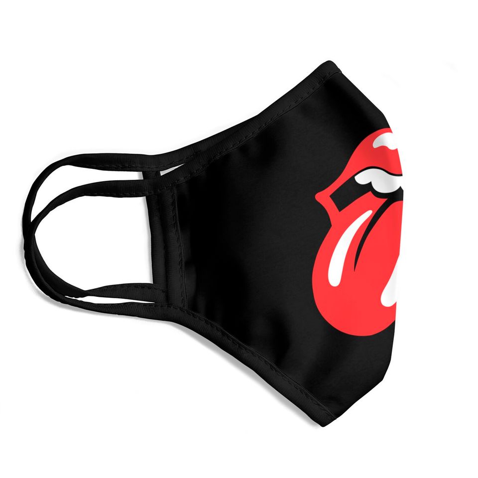 Rolling Stones  Classic Tongue Face Masks