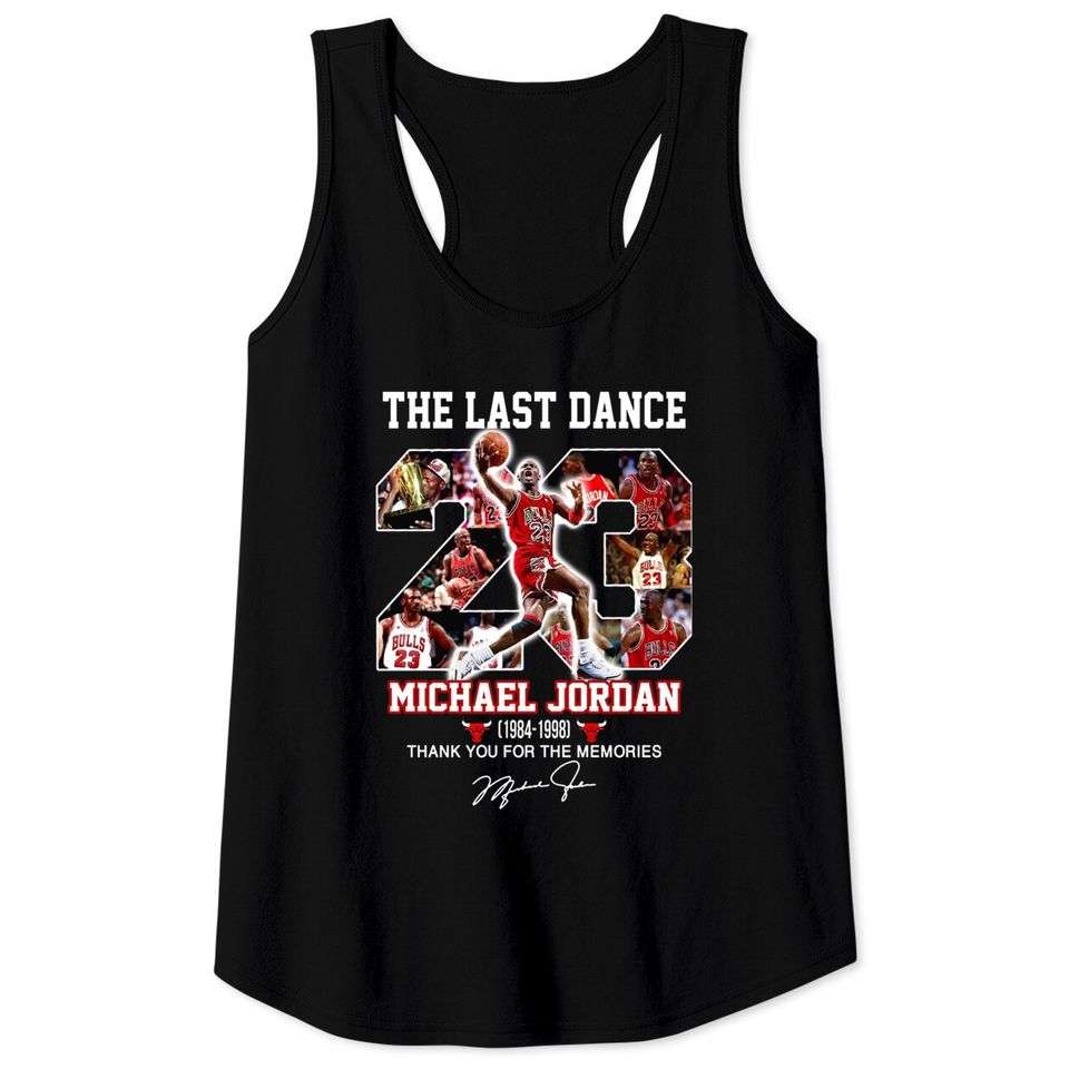 The Last Dance 23 Michael Jordan Tank Tops