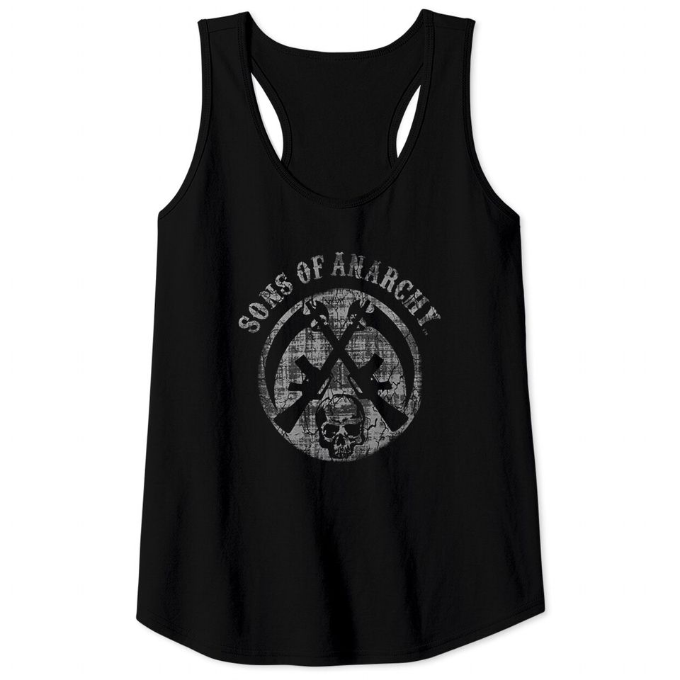 Sons of Anarchy Rifle Logo Tank Tops