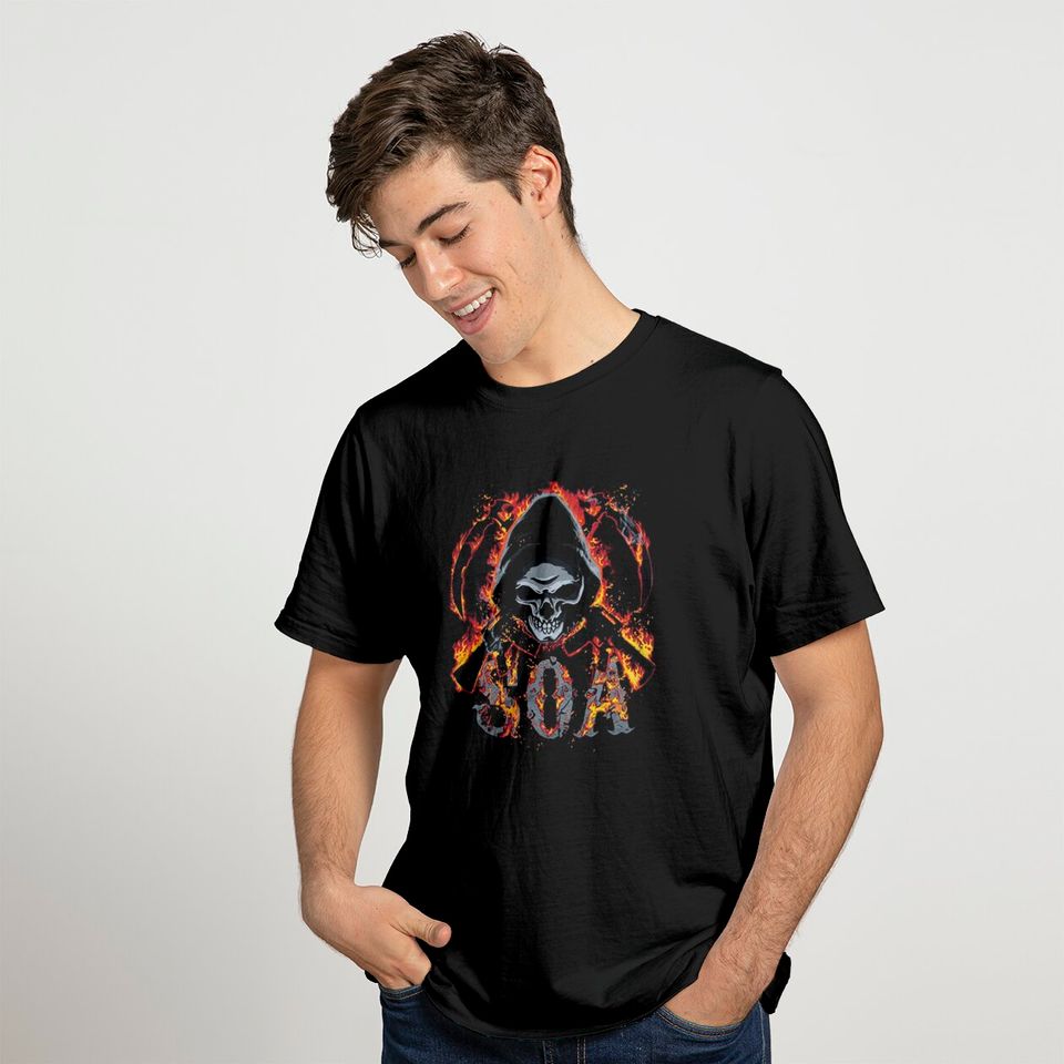 Sons of Anarchy Reaper Flames T-Shirt