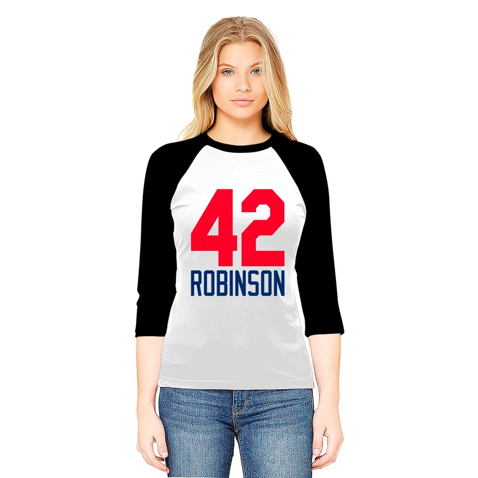 Robinson 42 - Jackie Robinson - Baseball Tees