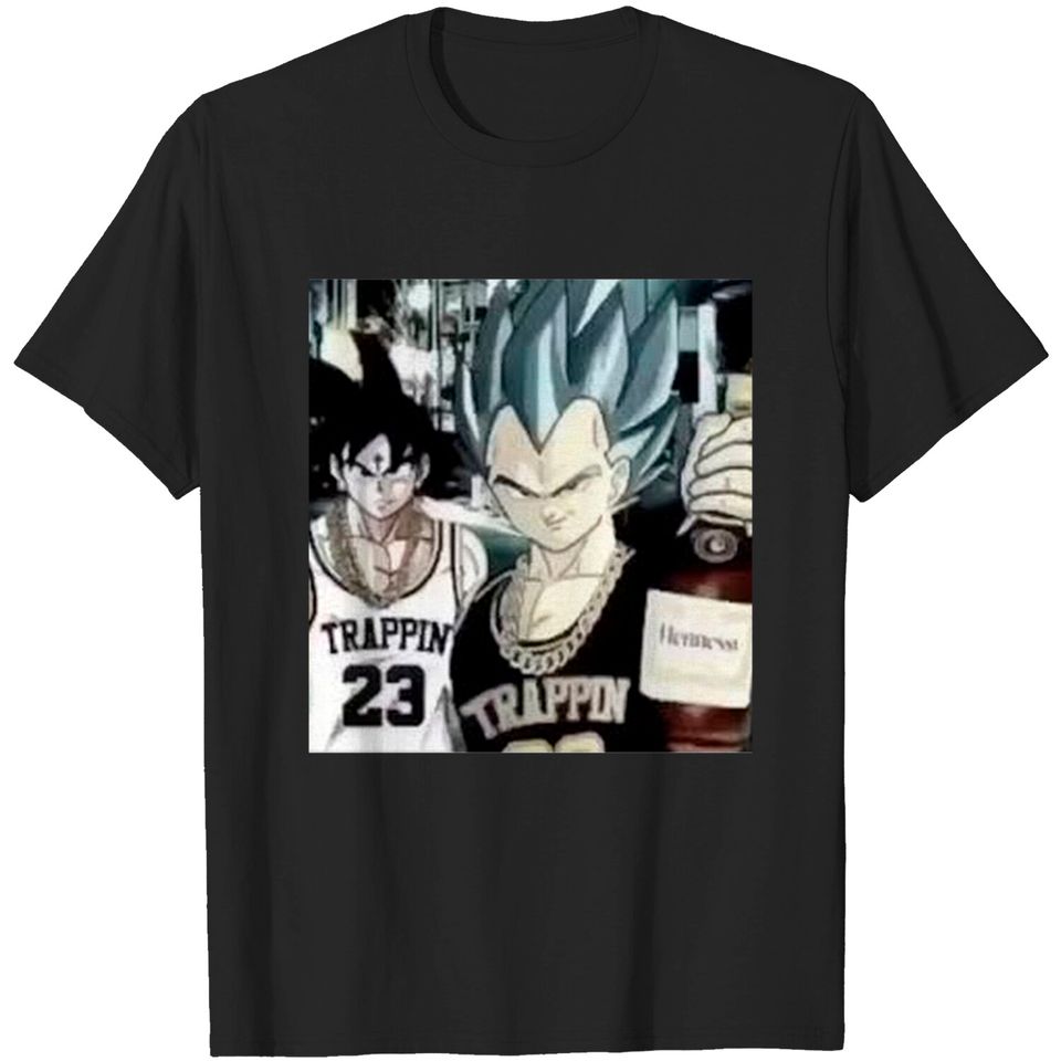Goku and Vegeta Trappin Classic TShirt2282 Essential T-Shirt