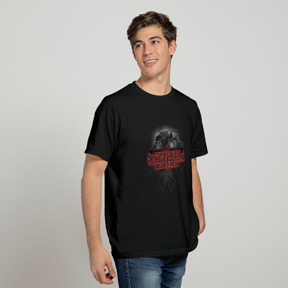 Stranger Things Demogorgon Glow Logo T-Shirt