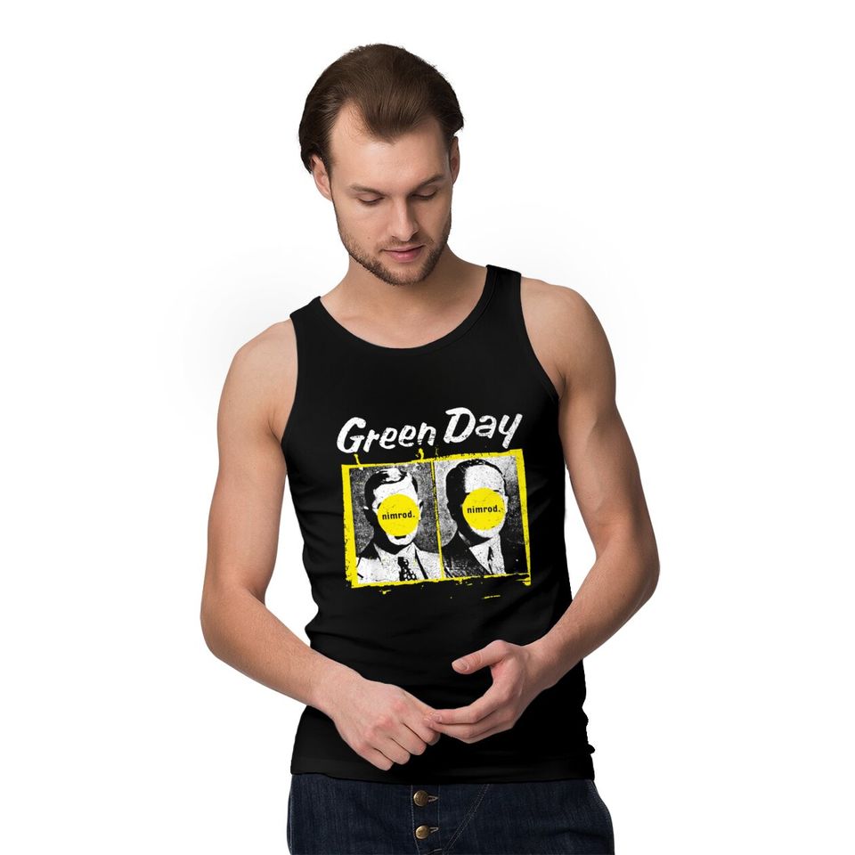 Green Day Nimrod Tank Tops