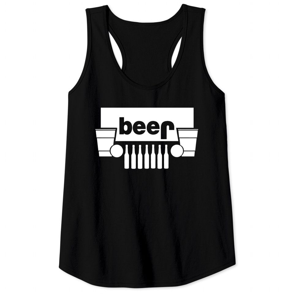 Beer Jeep - Beer Jeep - Tank Tops