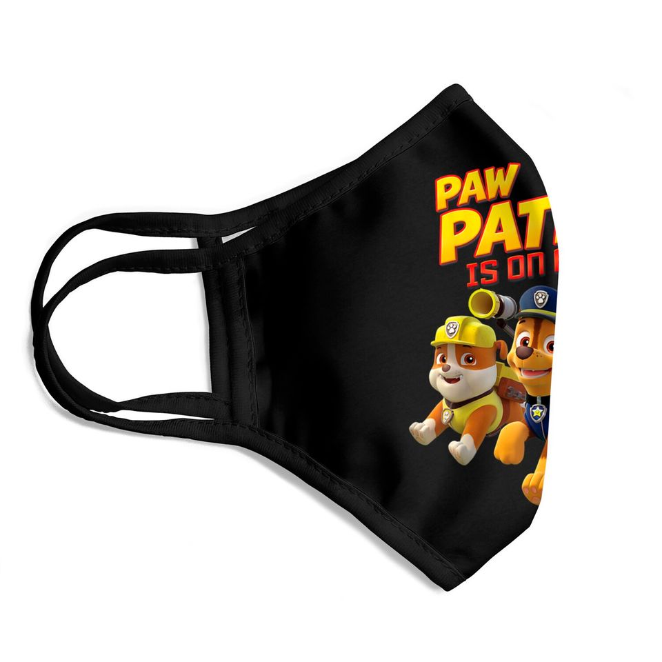 PAW Patrol Is On A Roll Pup Group Leap Face Masks