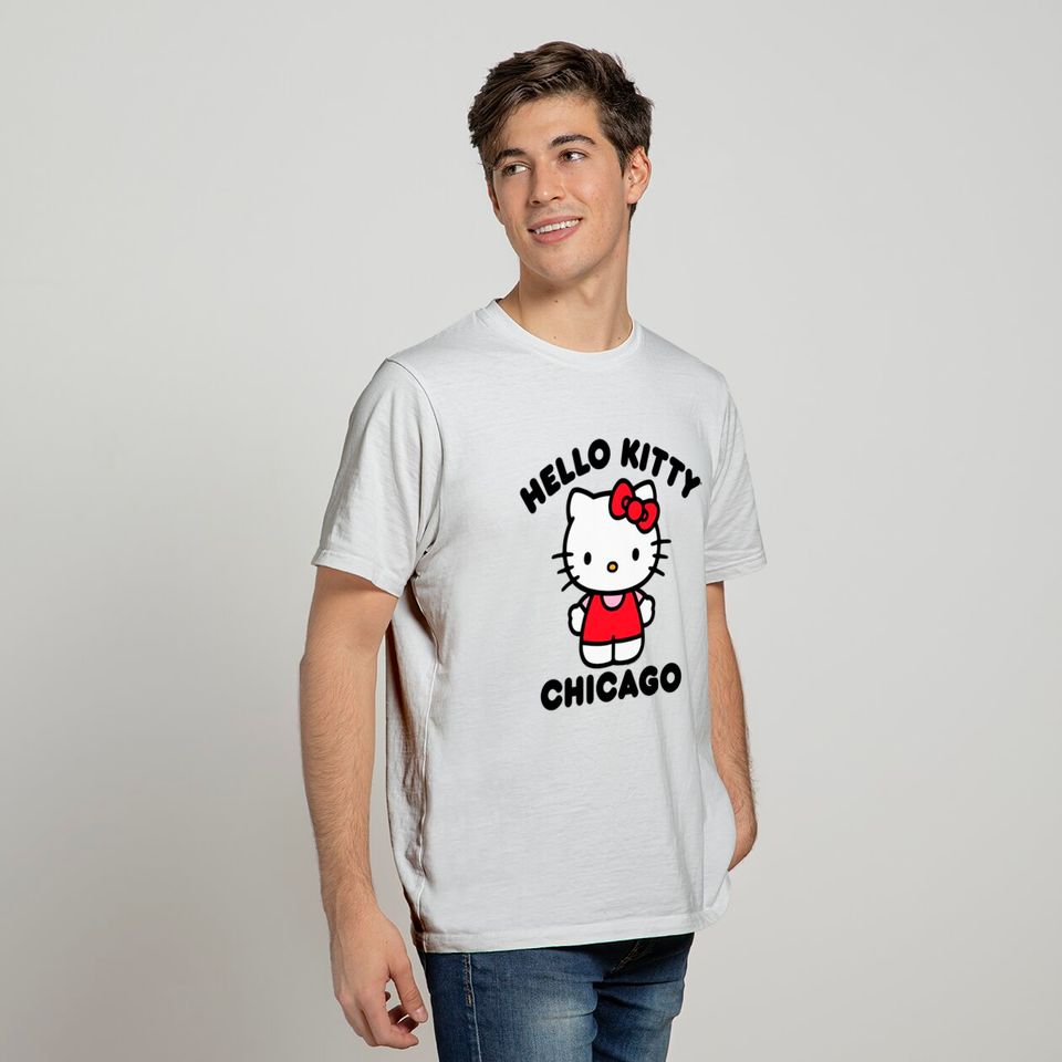 Little Chicago T-Shirt Hello Kitty Chicago