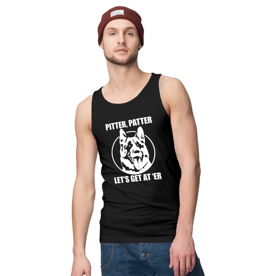 Letterkenny Pitter Patter Logo Tank Tops