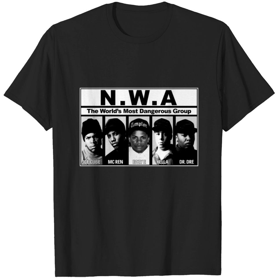 N W A Straight Outta Compton T Shirt