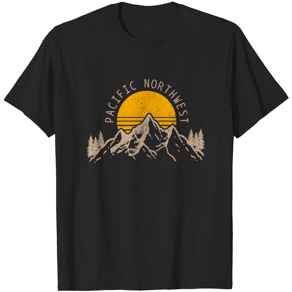 PNW Pacific Northwest Oregon Washington Gift T Shirt
