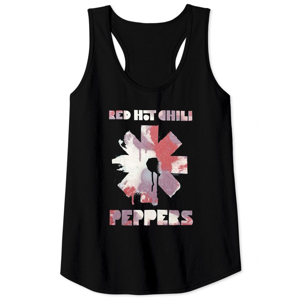Red Hot Chili Peppers Men's Paint Tank Tops