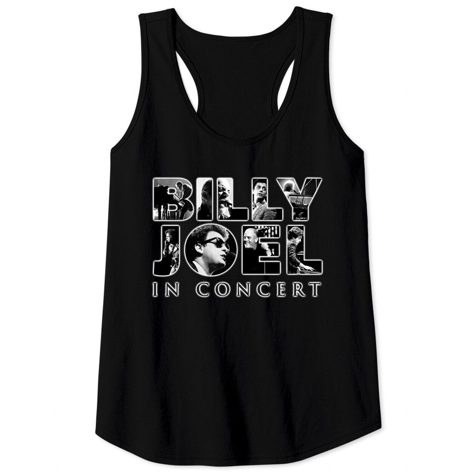 Billy Joel Logo Tour Classic Tank Tops