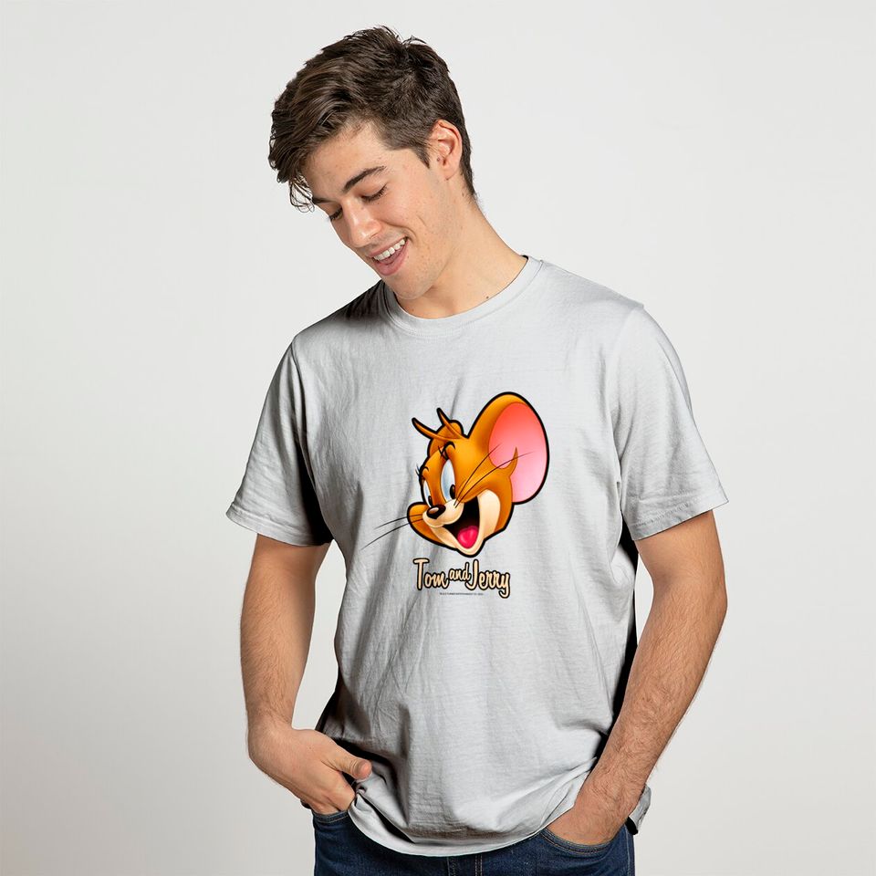 Tom And Jerry T-Shirt Simple Jerry Big Face