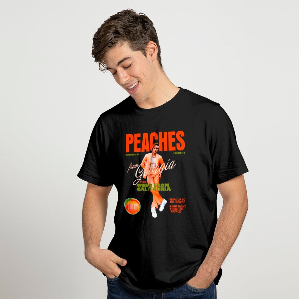  Justin Bieber Peaches White T-Shirt