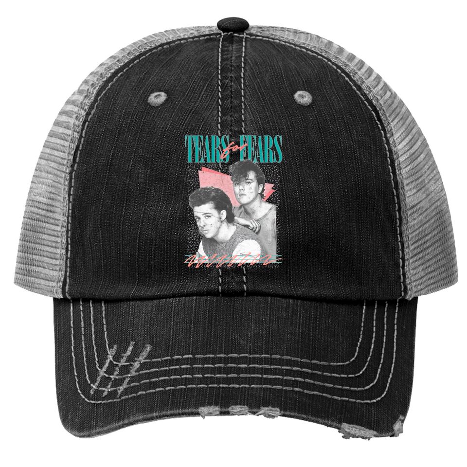 Vintage Faded-Style 80s TFF Design - TFF - Trucker Hats