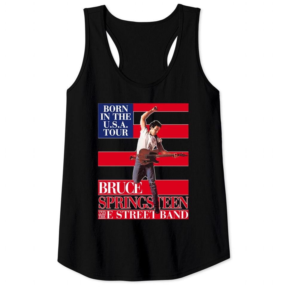 born in usa - Bruce Springsteen - Tank Tops