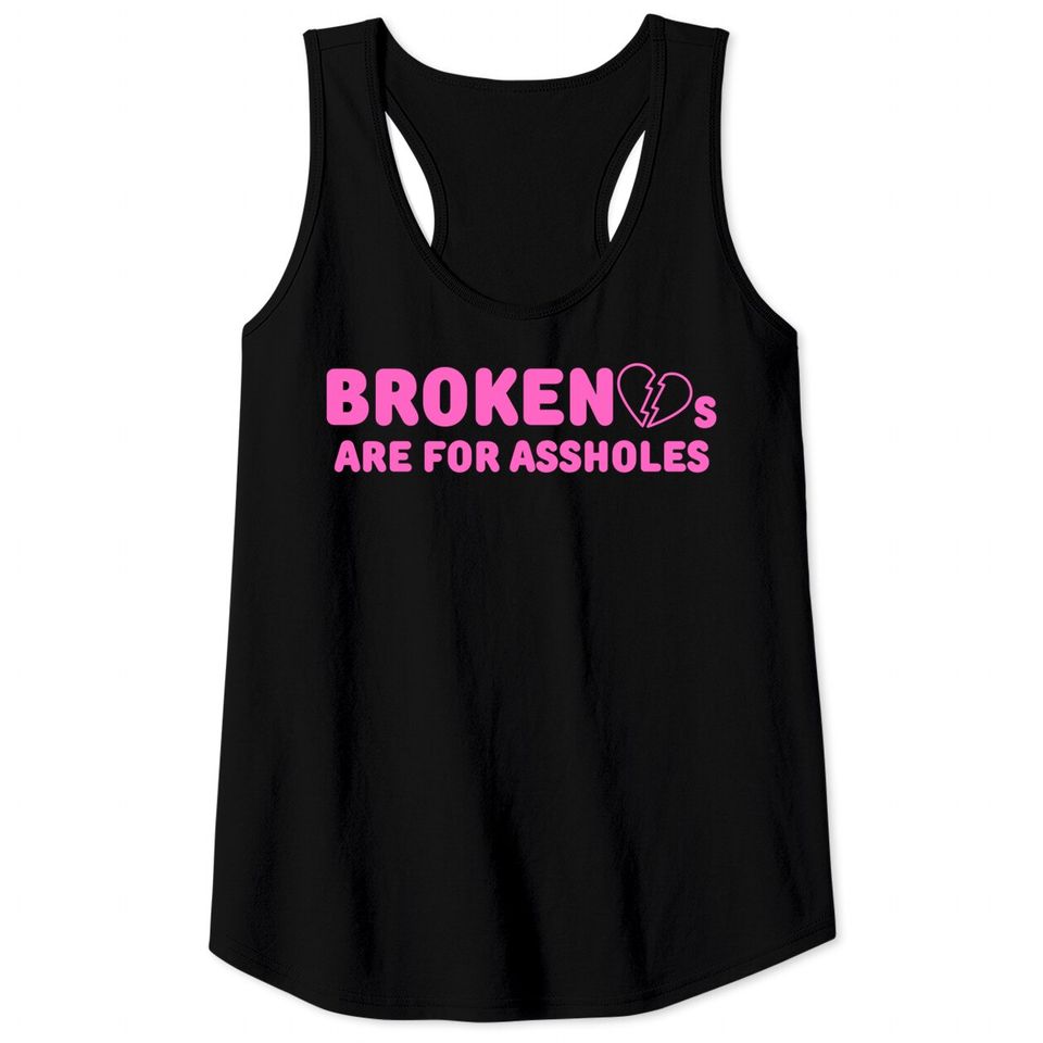 Frank Zappa Broken Hearts Are For Assholes Tank Tops