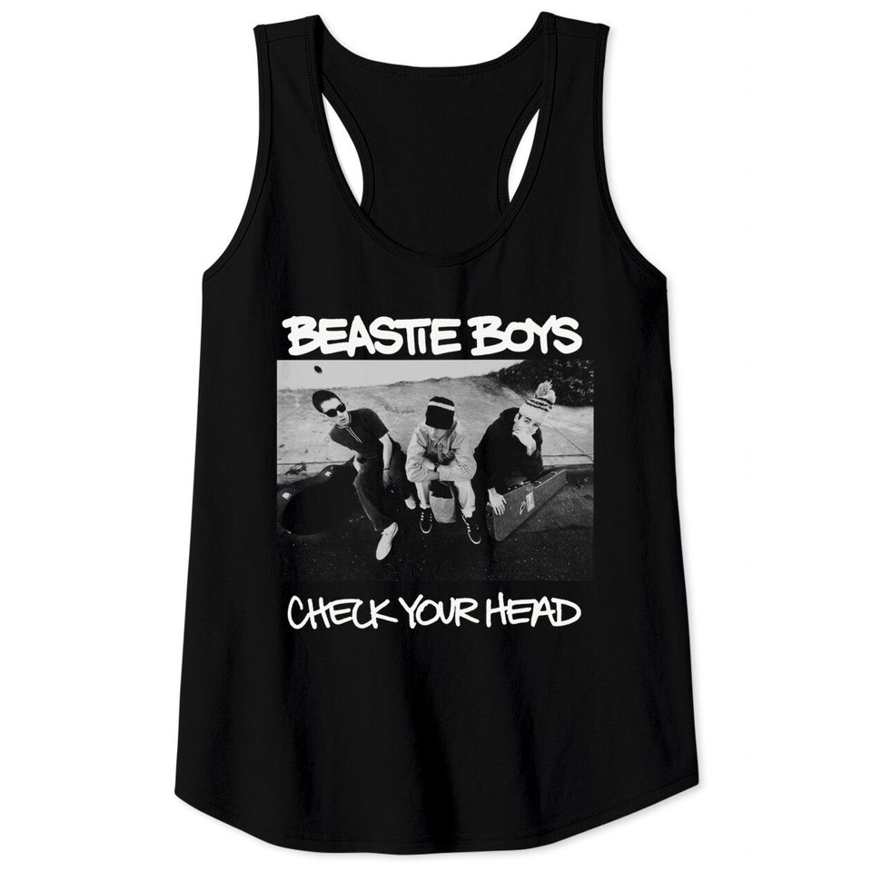Vintage Fade Beastie Boys Check Your Head Tank Tops