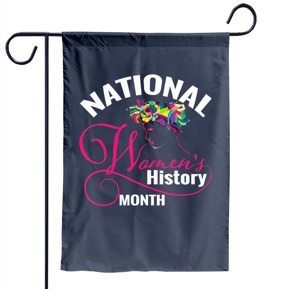 National Women's History Month Garden Flag