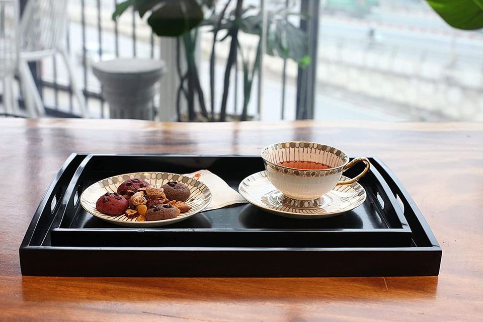 Serving Tray for Ottoman by Wooden