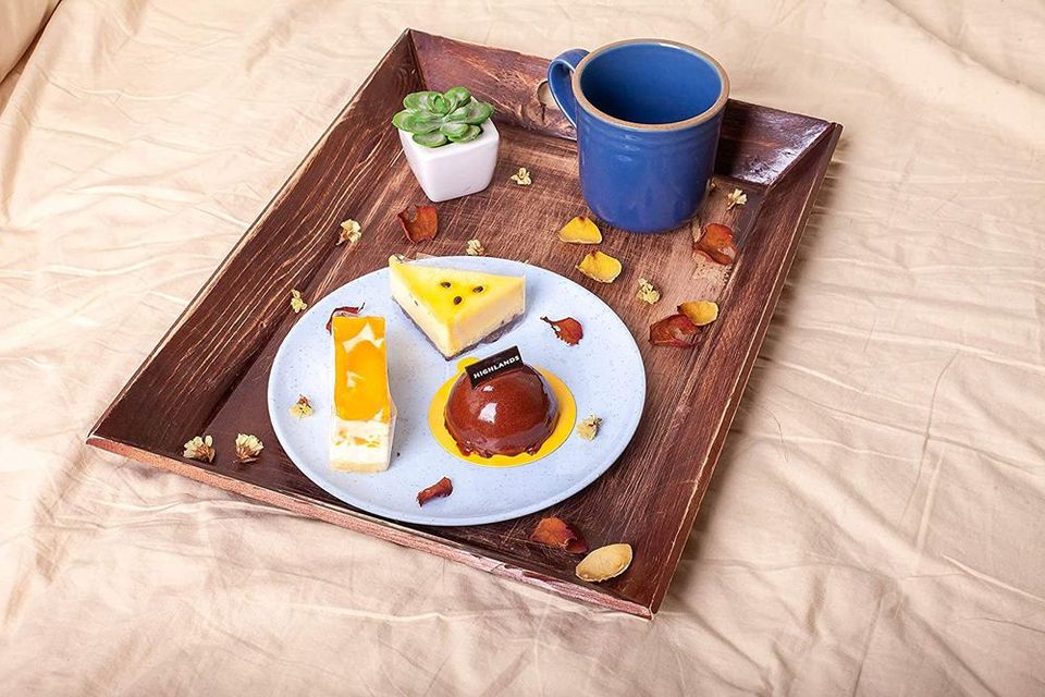 Wooden Table  Serving Tray Wooden