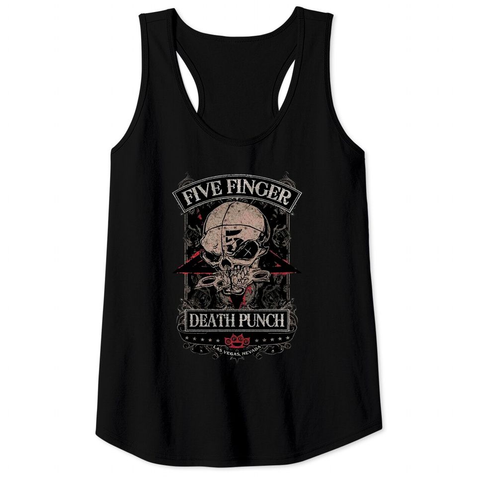 Five Finger Death Punch Wicked  Te Tank Tops
