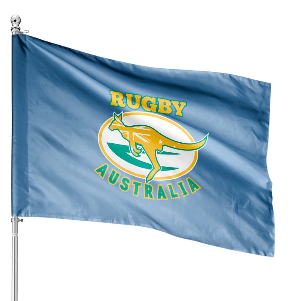 Australia Rugby, Wallabies Rugby Jersey, Australian Flag House Flag