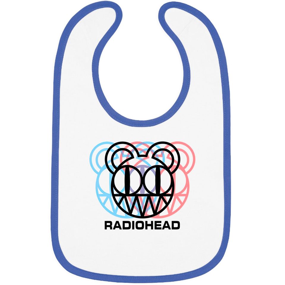 Radiohead Logo Dizzy Glitch - Radiohead - Bibs