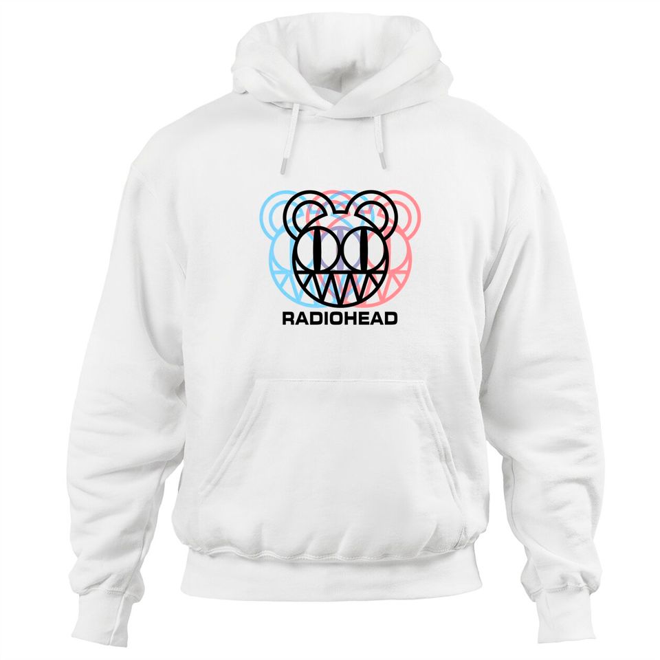 Radiohead Logo Dizzy Glitch - Radiohead - Hoodies
