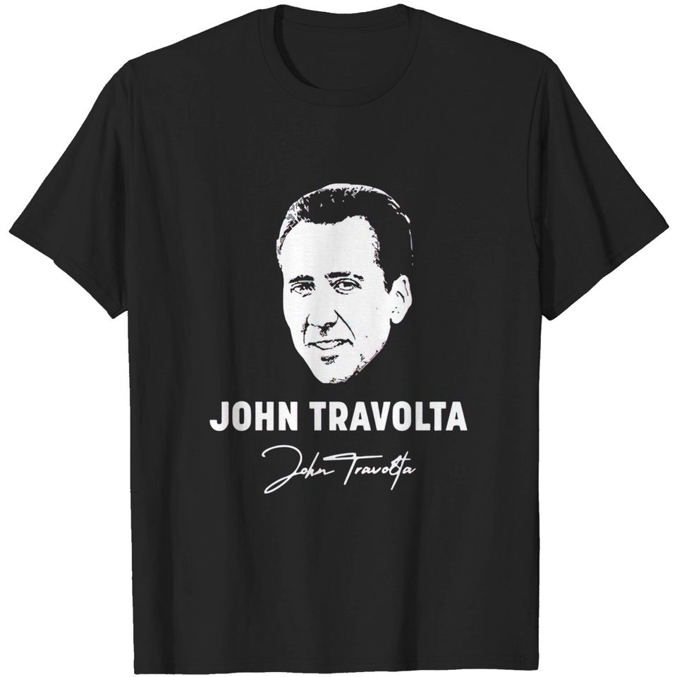 John Travolta Nicolas Cage Shirt,