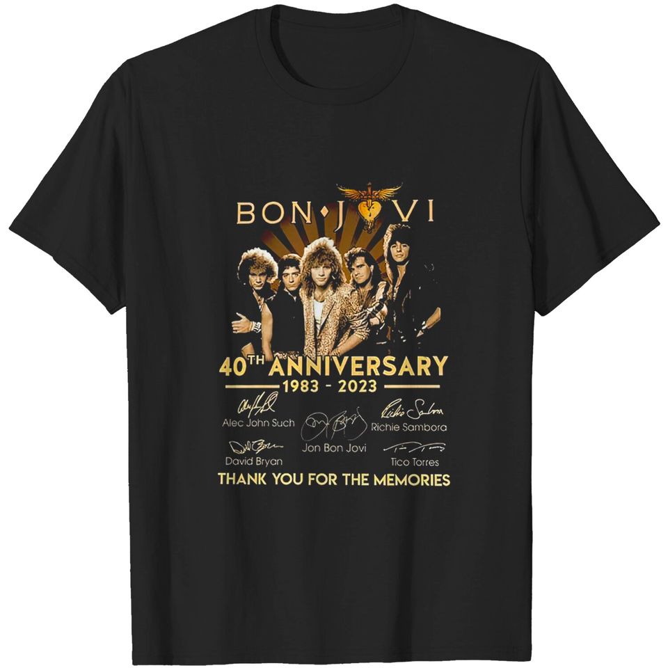 Bon Jovi 2022 Tour T-Shirt,Thank for memory, Bon Jovi Tour 2022 Shirt