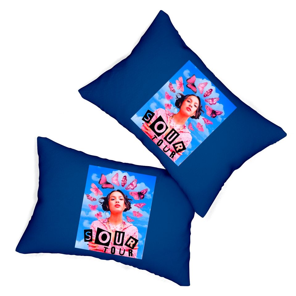 Olivia Rodrigo Sour Lumbar Pillows, Singer Music